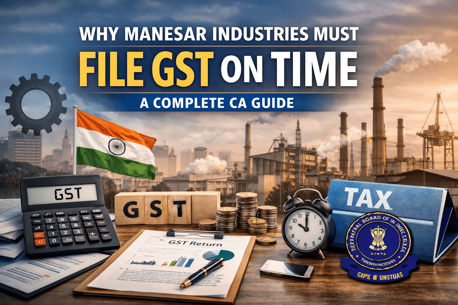 Why Industries in Manesar Must File GST On Time