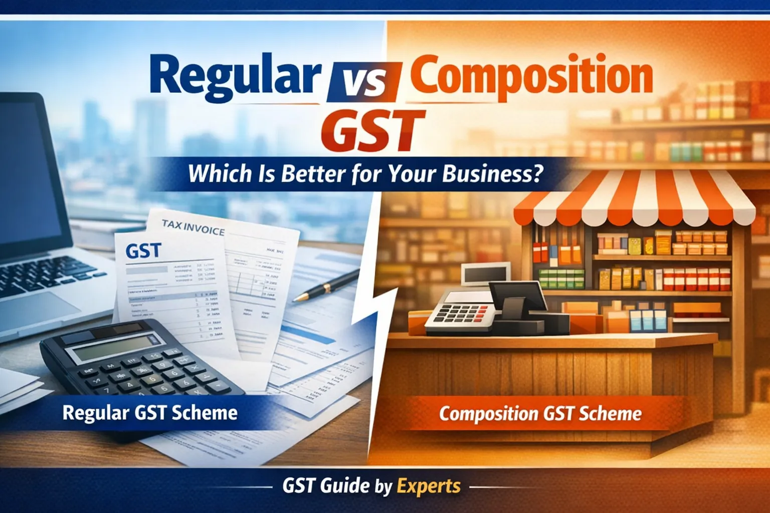 Difference Between Regular & Composition GST Scheme