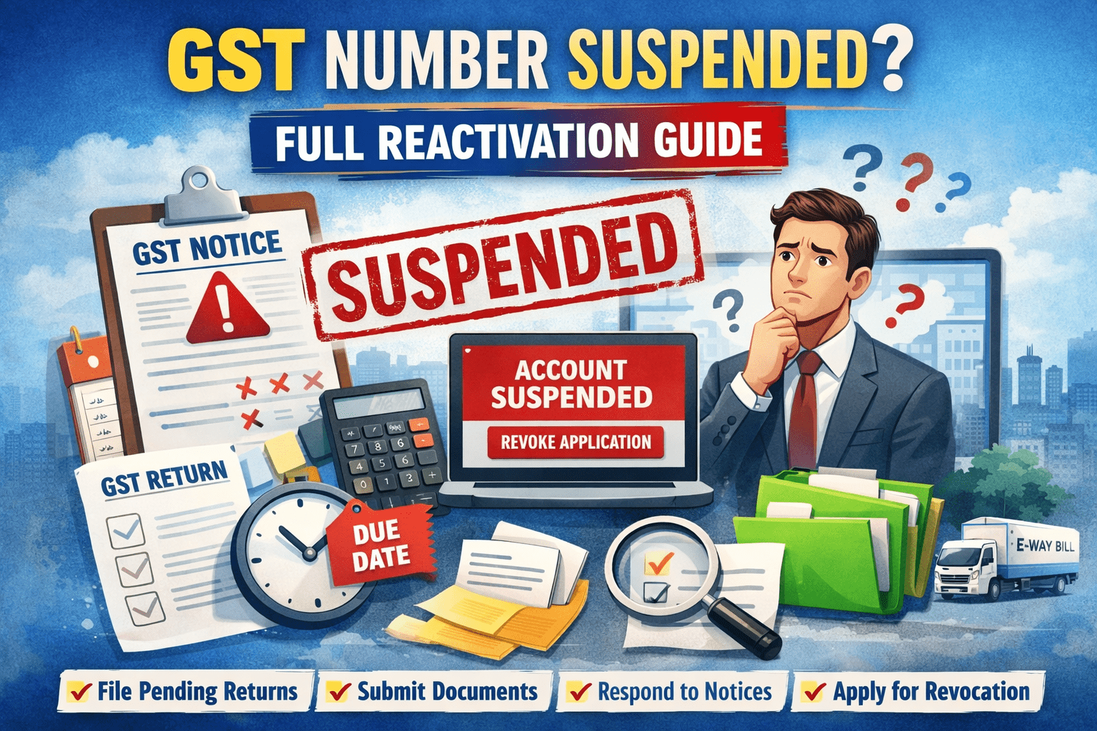 What to Do If GST Number Is Suspended